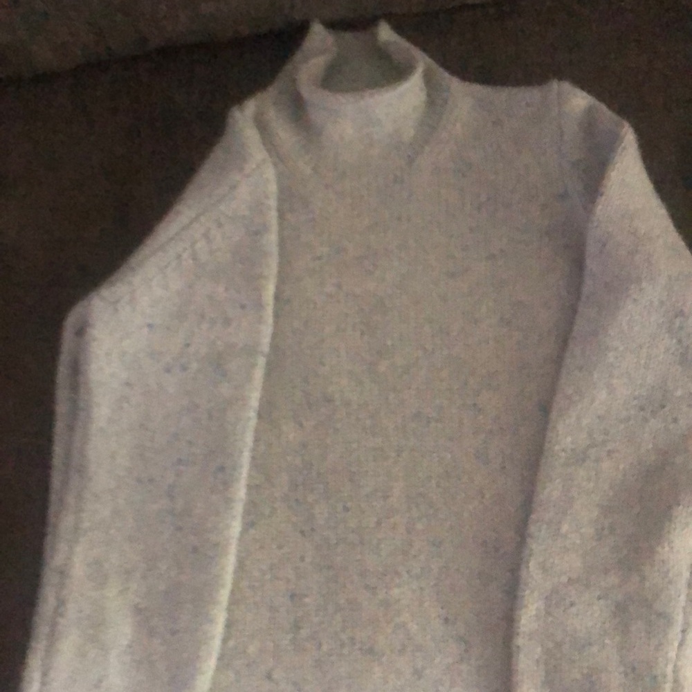 Cashmere saks baby blue cashmere sweater